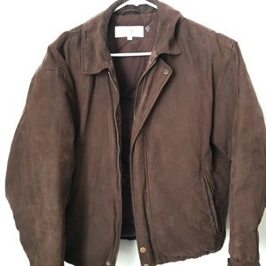 brown vintage jacket coat
